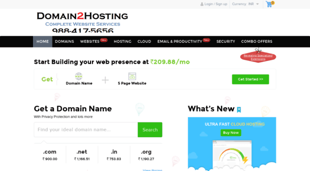 domain2hosting.com