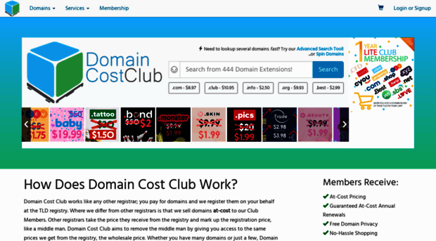 domaincost.club