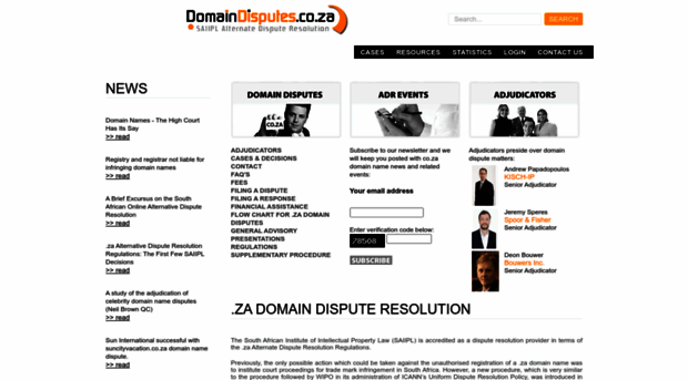 domaindisputes.co.za