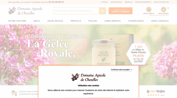 domaine-chezelles.com