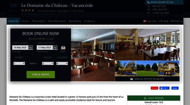 domaine-du-chateau.hotel-rez.com