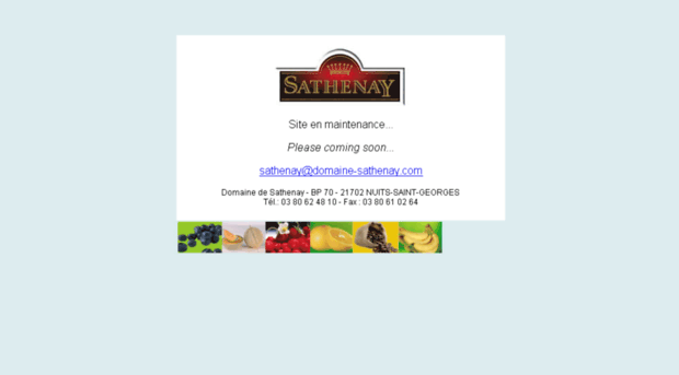 domaine-sathenay.com