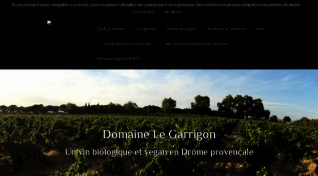 domainelegarrigon.com