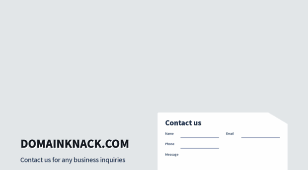 domainknack.com