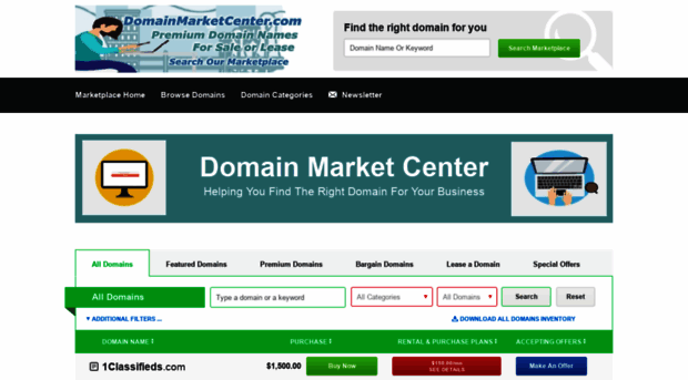 domainmarketcenter.com