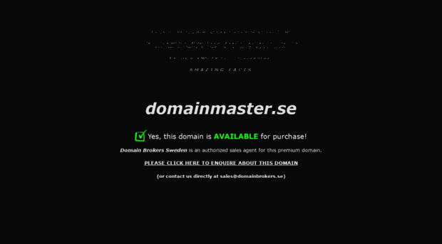 domainmaster.se