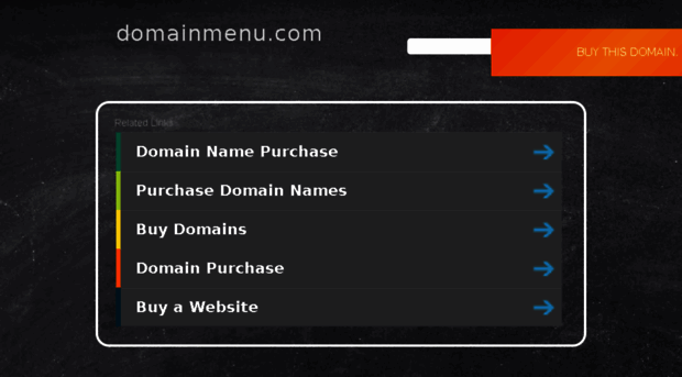 domainmenu.com