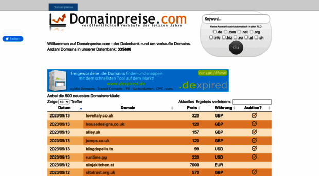 domainpreise.com