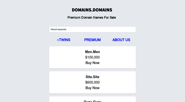 domains.domains