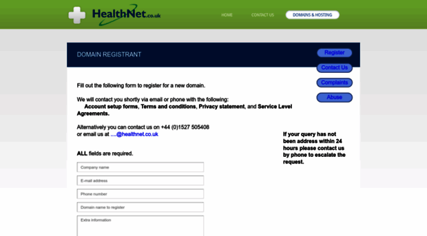 domains.healthnet.co.uk