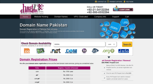 domains.pk