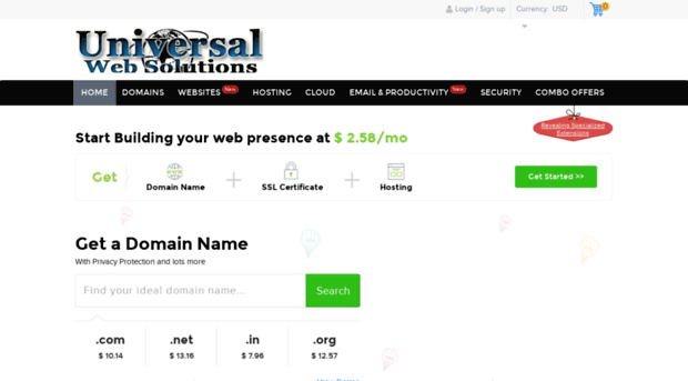 domains.universalwebsolutions.in