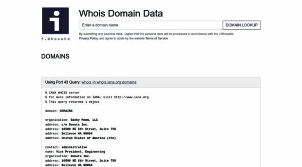 domains.whoswho