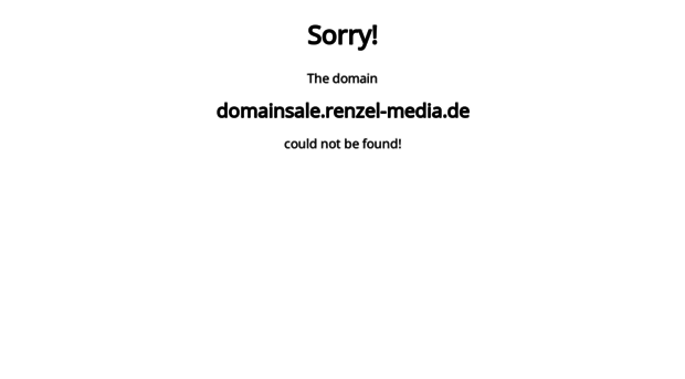 domainsale.renzel-media.de