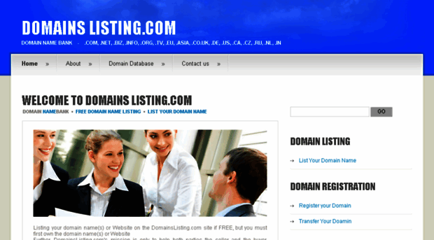 domainslisting.com