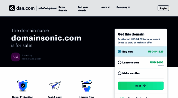 domainsonic.com