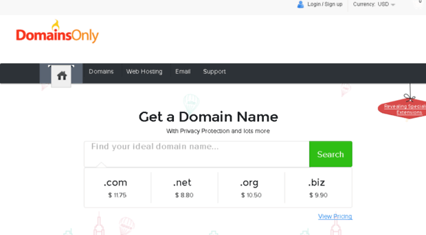 domainsonly.com