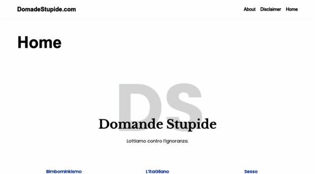 domandestupide.com