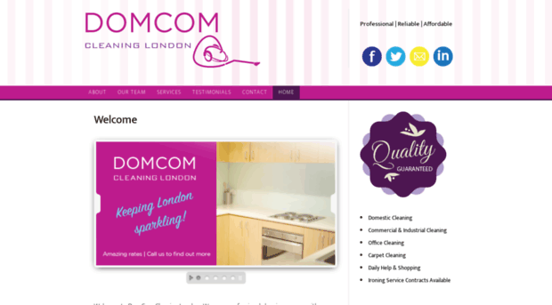 domcomcleaninglondon.co.uk