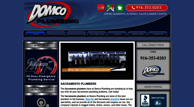 domcoplumbing.com