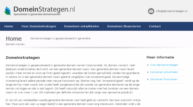 domeinstrategen.nl