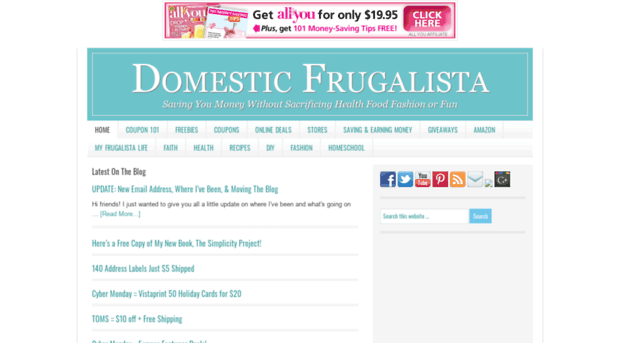 domesticfrugalista.com