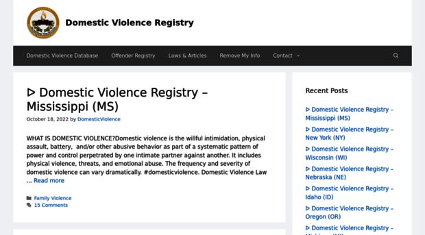 domesticviolencedatabase.net