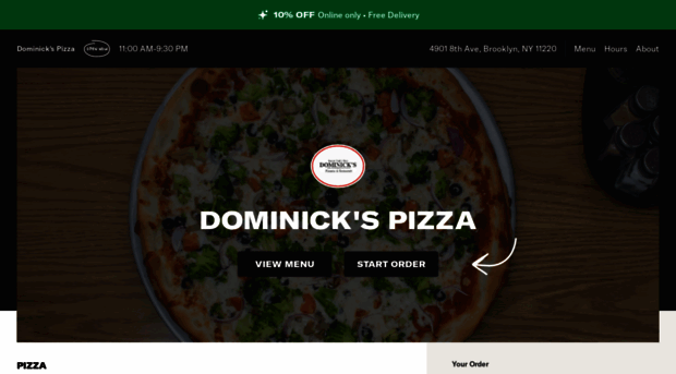 dominickspizzabrooklyn.com