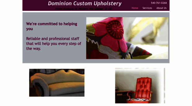 dominioncustomupholstery.com