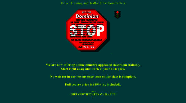 dominiondrivertraining.on.ca