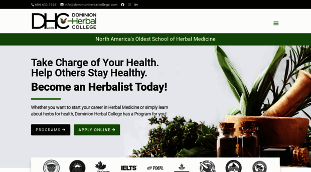 dominionherbalcollege.com