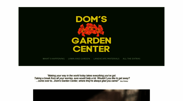 domsgardencenter.com