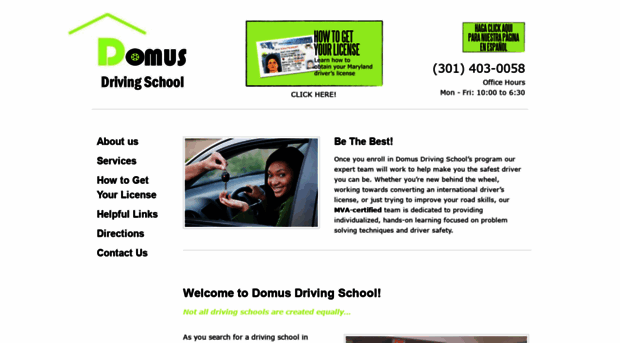 domusdrivingschool.com