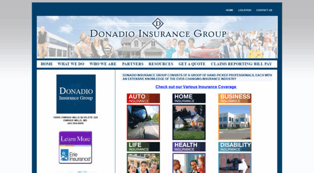 donadioinsurance.com