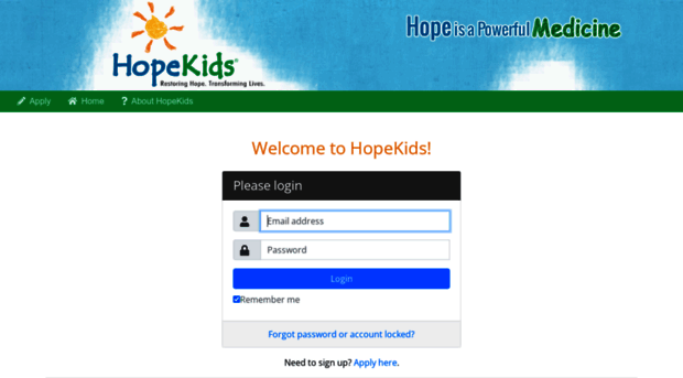 donald.hopekids.org