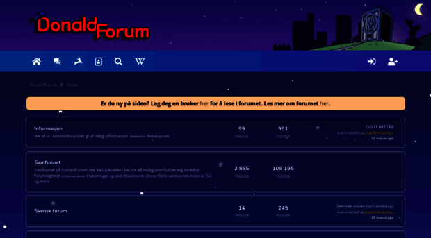 donaldforum.no