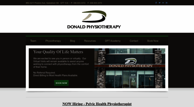 donaldphysiotherapy.com