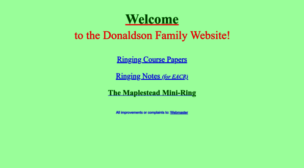 donaldsonfamily.org.uk