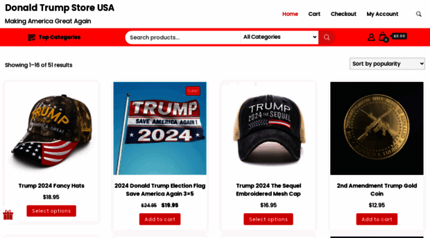 donaldtrumpstoreusa.com