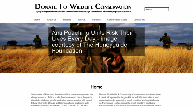 donatetowildlifeconservation.com