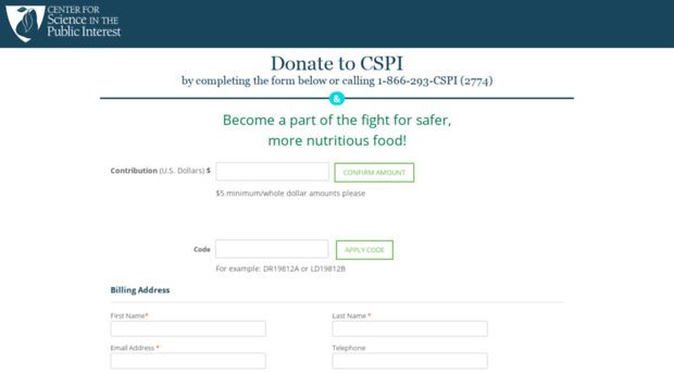 donation.cspinet.org