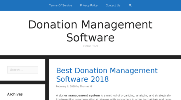 donationmanagementsoftware.com