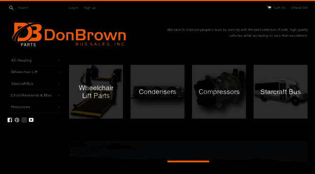 donbrownbusparts.com