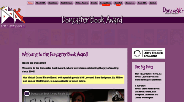 doncasterbookaward.net