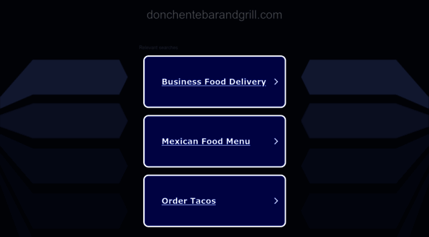 donchentebarandgrill.com