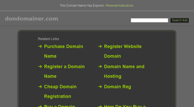 dondomainer.com