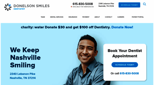 donelsonsmilesdentistry.com