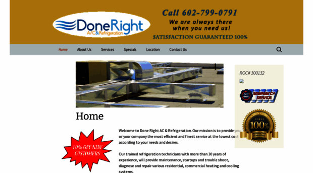 donerightacandrefrigeration.com