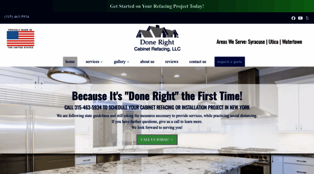 donerightcabinetrefacing.com