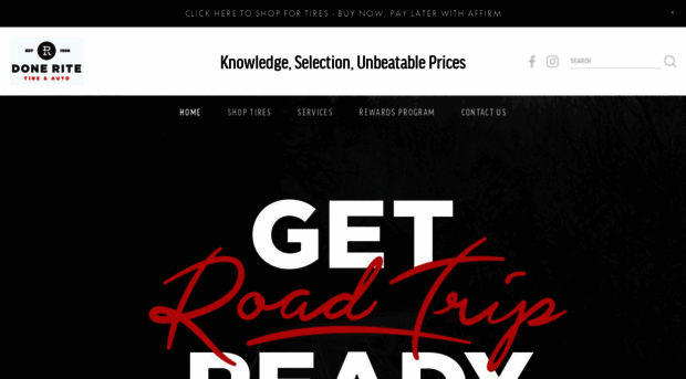 donerite.ca - DONE-RITE TIRE & AUTO - DONE RITE